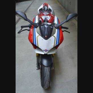 carenado ABS barnizado carrettera Ducati Panigale V4 para escape Akrapovic DUCV4 MRT