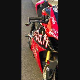 ABS Verkleidung Lackiert street Ducati Panigale V4 Akrapovic Auspuff DUCV4 SB19