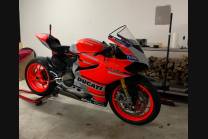 Verkleidungen mit Kotflugel mit original Hoecker lackiert MT18 Fluo OPC 2