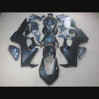 Complete and painted fairings in abs HND CBR 1ED BL Matt Black + Free stickers