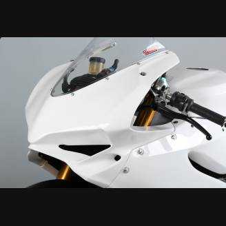 Complete fairings in 5 pieces without front fender Akrapovic silencer Vs2 