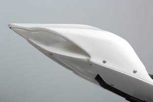 Complete fairings in 5 pieces without front fender Akrapovic silencer Vs2 