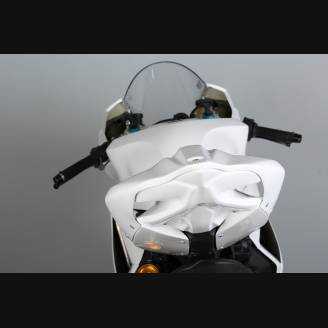 Complete fairings in 5 pieces without front fender Akrapovic silencer Vs2 