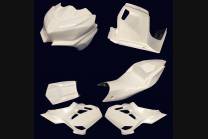 Complete and racing Fairings without Front Fender 