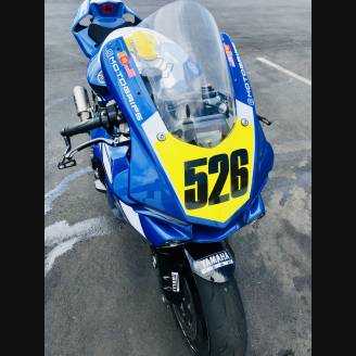 Motoxpricambi Race Package Peint : Carénages + Crochets rapides + Vis YARTVS2