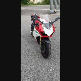 carenado ABS barnizado carrettera Ducati Panigale V4 para escape Akrapovic DUCV4 SP