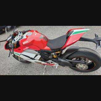 carenado ABS barnizado carrettera Ducati Panigale V4 para escape Akrapovic DUCV4 SP