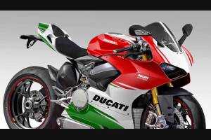 Carene ABS Verniciate Ducati Panigale V4 per scarico Akrapovic DUCV4FE