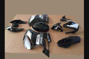 Complete and painted fairings CORSE TRICOLORE