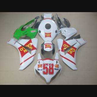 Carene stradali in abs verniciate compatibili con Honda Cbr 1000 2008 - 2011