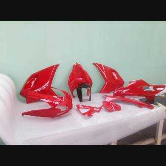 Carenage en abs pour la roue avec peinture compatible avec Ducati 848 1098 1198 + Autocollants gratuitemente