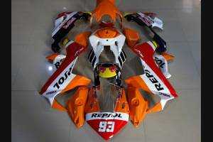 Painted street fairings in abs compatible with Honda Cbr 1000 2017 - 2019 - MXPCAV11970