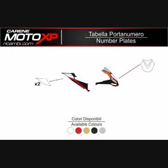 Tabella portanumero Aprilia RSV4 2015 al 2019 MXPKAV11972