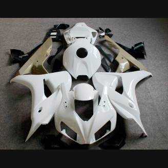 Honda Cbr 1000 RR 2006 - 2007 Complete and unpainted fairings in abs with front fender - MXPCAD1497