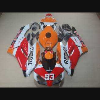 Painted street fairings in abs compatible with Honda Cbr 1000 2004 - 2005 - MXPCAV7439
