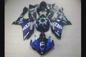 Lackierte Straße Verkleidung auf ABS kompatibel mit Yamaha R1 2007 - 2008 - MXPCAV11483