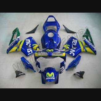 Lackierte Straße Verkleidung auf ABS kompatibel mit Honda CBR 600 RR 2003 - 2004 - MXPCAV1530