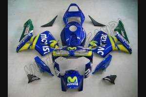 Lackierte Straße Verkleidung auf ABS kompatibel mit Honda CBR 600 RR 2003 - 2004 - MXPCAV1530