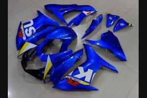 Lackierte Straße Verkleidung auf ABS kompatibel mit Suzuki Gsxr 600/750 2011 - 2018 - MXPCAV3130