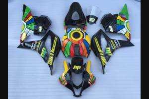 Carene stradali in abs verniciate compatibili con Honda CBR 600 RR 2009 - 2012 -MXPCAV12177