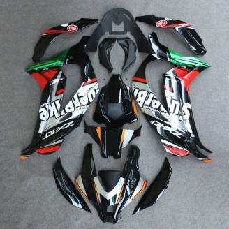 Carene stradali in abs verniciate compatibili con Kawasaki ZX10R 2016 - 2019 - MXPCAV12213