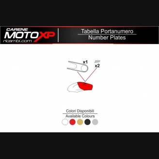 Tabella portanumero Ducati 899 1199 Panigale MXPKAV11978