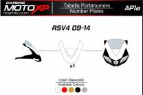 Placa porta número Aprilia RSV4 2009 - 2014 MXPKAV11973