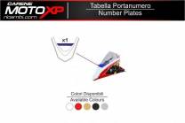 Number plate Ducati 848 1098 1198 MXPKAV12218
