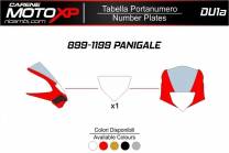 Tabella portanumero Ducati 899 1199 Panigale MXPKAV12228