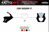 Startnummernschild Honda Cbr 1000 RR 2017 - 2019 MXPKAV11984