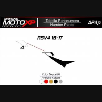 Tabella portanumero Aprilia RSV4 2015 al 2019 MXPKAV12243