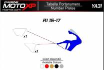 Tabella portanumero Yamaha R1 2015 - 2019 MXPKAV12245