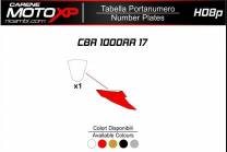 Tabella portanumero Honda Cbr 1000 RR 2017 - 2019 MXPKAV12250