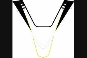 Placa porta número Kawasaki Zx10R 2016 - 2019 MXPKAV12002