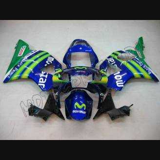 Painted street fairings in abs compatible with Honda Cbr 954 2002 - 2003 - MXPCAV1579