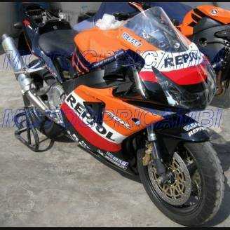 Carenados en abs pintados para la calle compatible con Honda Cbr 954 2002 - 2003 - MXPCAV1581