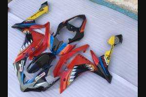 Lackierte Straße Verkleidung auf ABS kompatibel mit Yamaha R1 2007 - 2008 - MXPCAV1757