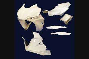 Carénages Kawasaki Ninja 125 2019 - 2020 sans Pare-boue Racing - MXPCRD12303