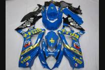 Painted street fairings in abs compatible with Suzuki Gsxr 1000 2007 - 2008 - MXPCAV2143