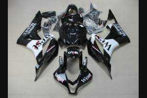 Carene stradali in abs verniciate compatibili con Honda CBR 600 RR 2007 - 2008 - MXPCAV1997