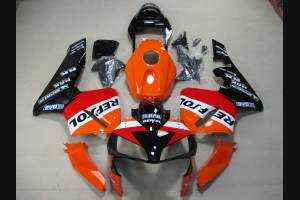 Lackierte Straße Verkleidung auf ABS kompatibel mit Honda CBR 600 RR 2003 - 2004 - MXPCAV3055