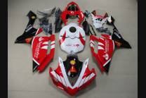 Painted street fairings in abs compatible with Yamaha R1 2007 - 2008 - MXPCAV12317 2
