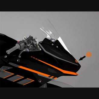 Carene Racing Verniciate Kawasaki Ninja 400 2018 2019 - MXPCRV12318