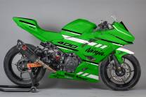 Lackierte Rennverkleidung Kawasaki Ninja 400 2018 2019 - MXPCRV12319