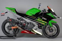 Lackierte Rennverkleidung Kawasaki Ninja 400 2018 2019 - MXPCRV11669