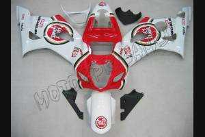 Lackierte Straße Verkleidung auf ABS kompatibel mit Suzuki Gsxr 1000 2003 - 2004 - MXPCAV1600