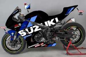 Painted Race Fairings Suzuki Gsxr 1000 2017 - 2019 - MXPCRV12326