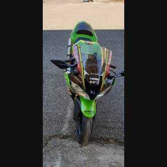 Carene stradali in abs verniciate compatibili con Kawasaki ZX10R 2004 - 2005 - MXPCAV12369