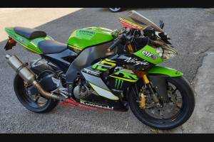 Carenage en abs pour la roue avec peinture compatible avec Kawasaki ZX10R 2004 - 2005 - MXPCAV12369