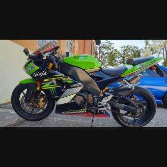 Carene stradali in abs verniciate compatibili con Kawasaki ZX10R 2004 - 2005 - MXPCAV12369